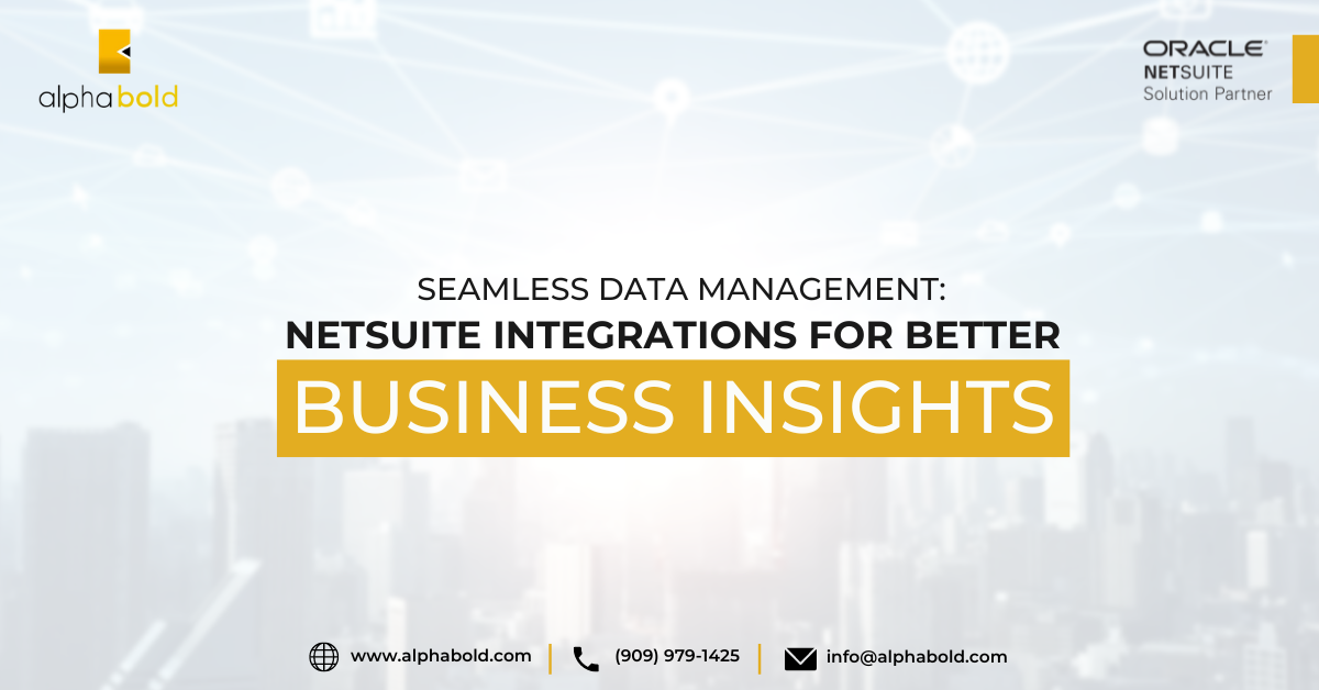 NetSuite Integrations For Better Business Insights