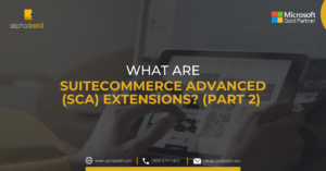 this image shows SuiteCommerce Advanced (SCA) Extensions?