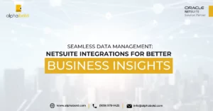 This image shows the NetSuite Integrations for Better Business Insights