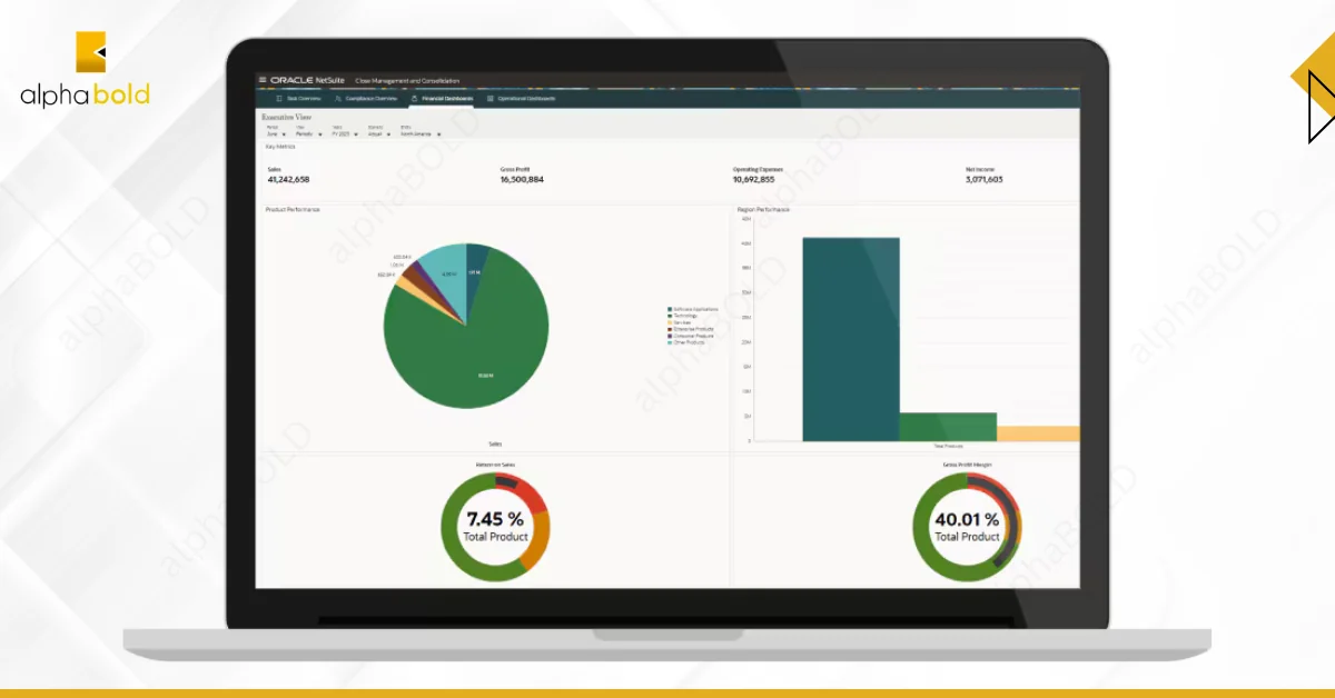 This Image shows NetSuite Close Management View