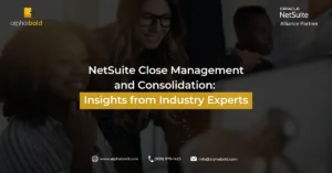 This image shows NetSuite Close Management and Consolidation